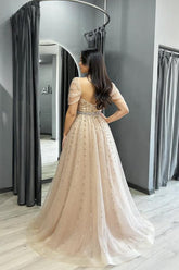 27DRESS Formal Off-the-Shoulder Sweetheart Evening Dresses with Sash